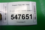 Стекло двери задней правой для Peugeot 408 с 2012г