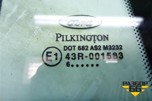 Стекло двери задней левой форточка для Ford Fusion с 2002г