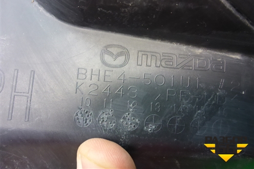 Кронштейн решетки радиатора (правый после 2011г) (BHE4501U1) для Mazda Mazda 3 (BL) с 2009-2013г