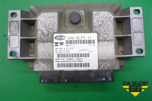 Блок управления двигателем (2.2л PSA3FZ10LJ33) (9651774180) для Peugeot 407 с 2004г
