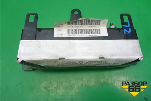 Подушка безопасности в дверь левая (задняя) (9647923780) для Peugeot 407 с 2004г