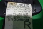 Ремень безопасности задний левый для Mitsubishi Lancer-9  с 2003-2008г