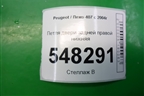 Петля двери задней правой нижняя для Peugeot 407 с 2004г
