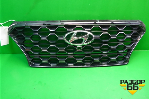 Решетка радиатора (до 2020г под камеру) (86366S1110) для Hyundai Santa Fe с 2018-2024г