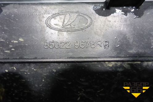 Бампер задний (StepWay под парктроник) (850229678R) для Renault Sandero с 2013-2022г