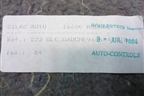 Обшивка багажника левая (седан) для Peugeot 407 с 2004г