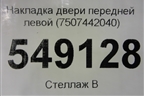 Накладка двери передней левой (7507442040) для Toyota Rav-4 с 2018г