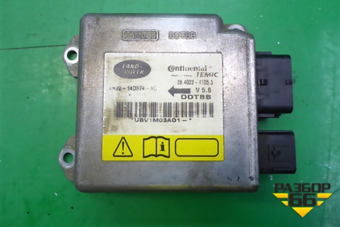 Блок управления AIR BAG (AH2214D374AG) для Land Rover Range Rover Sport с 2005-2012г