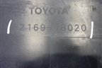 Юбка заднего бампера (до 2017г) (5216978020) для Lexus NX 200 с 2014-2021г