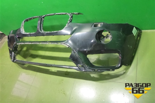 Бампер передний (после 2014г под омыватели) (51117338534) для BMW X3 F25 с 2010-2017г (Х3 Ф25)