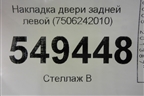 Накладка двери задней левой (на арку) (7506242010) для Toyota Rav-4 с 2018г