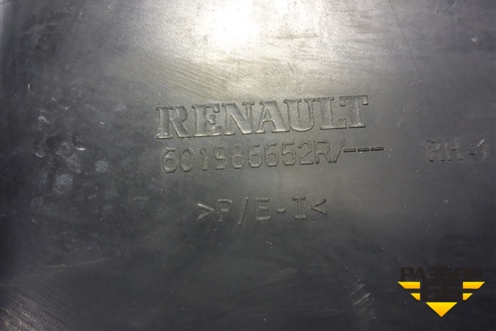 Воздуховод радиатора правый (601986652R) для Renault Logan II с 2012г