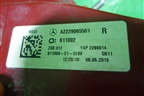 Фонарь задний правый (до 2017г Led) (A2229065501) для Mercedes Benz S-Klass W222 с 2013-2020г