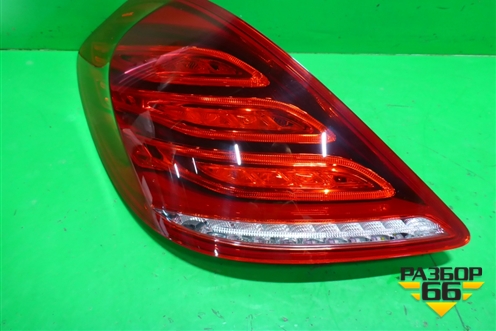 Фонарь задний левый (до 2017г Led) (A2229065401) для Mercedes Benz S-Klass W222 с 2013-2020г
