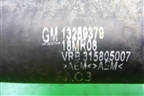 Патрубок интеркулера резиновый (1.3л Z13DTJ) (13269379) для Opel Corsa D с 2006-2014г