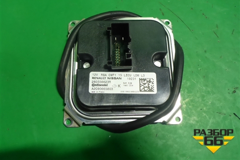 Блок управления фарой LED (260556623R) для Renault Arkana с 2019г