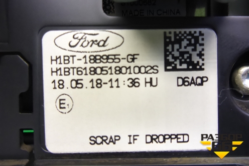 Дисплей информационный (H1BT18B955GF) для Ford EcoSport с 2014г