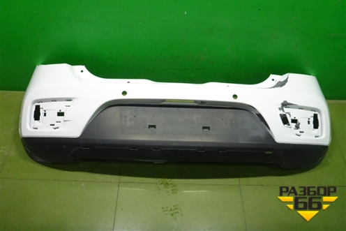 Бампер задний (StepWay под парктроник) (850229678R) для Renault Sandero с 2013-2022г