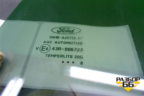 Стекло двери задней левой для Ford EcoSport с 2014г