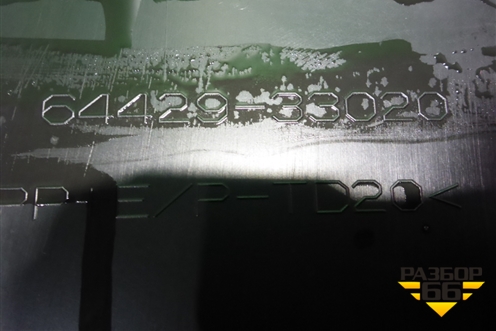 Накладка запасного колеса (6442933020) для Toyota Camry V70 с 2017г