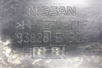 Накладка заднего крыла правого (93828BM90B) для Nissan Qashqai (J11E) с 2013г