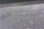 Решетка в передний бампер центральная (AMG под парктроник) (A1678857303) для Mercedes Benz GLE-Klass V167 с 2018г