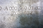 Крышка блока предохранителей (A0005400782) для Mercedes Benz  TRUCK Axor 2 с 2004г