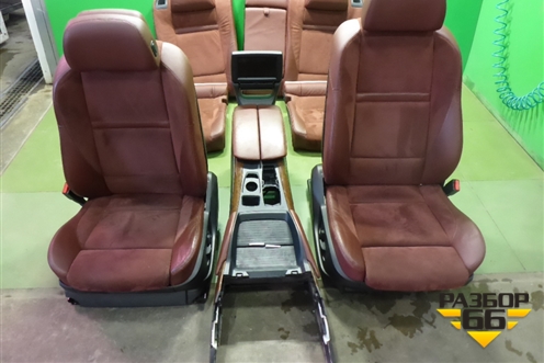 Сиденья комплект (в сборе с консолью и обшивками) для BMW X6 E71 с 2008-2014г