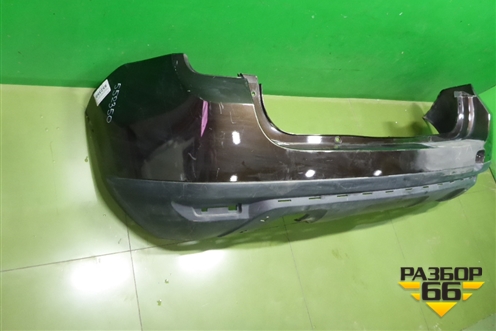 Бампер задний (до 2015г под накладку) (850225291R) для Renault Duster I с 2010-2021г