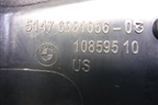 Обшивка багажника правая (на заднюю панель) (51476981056) для BMW X6 E71 с 2008-2014г