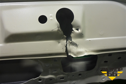 Дверь багажника без стекла (6700548720) для Lexus RX 350 c 2015г