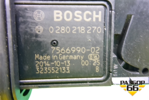 Датчик массового расхода воздуха (4.4л N63B44A) (0280218270) для BMW X6 E71 с 2008-2014г (Х6 Е71)