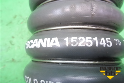 Патрубок интеркулера резиновый  (1525145) для Scania  5 P Series с 2004-2016г