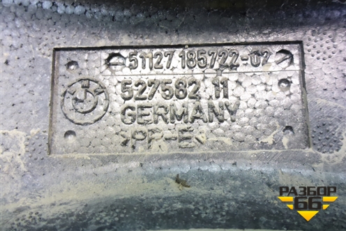 Наполнитель заднего бампера (правый) (51127185722) для BMW X6 E71 с 2008-2014г