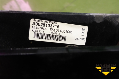 Зеркало боковое  (А0028103716) для Mercedes Benz  TRUCK Axor 2 с 2004г