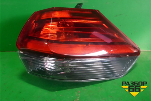 Фонарь задний наружный правый (после 2018г) (265506FP0A) для Nissan X-Trail (Т32) с 2014г