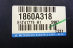 Блок управления двигателем (1.6л МКПП 4G18) (1860A318) для Mitsubishi Lancer-9  с 2003-2008г