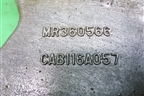 Кронштейн компрессора кондиционера (1.6л 4G18) (MR360566) для Mitsubishi Lancer-9  с 2003-2008г