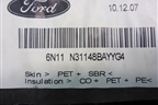 Обшивка багажника правая (6N11N31148BAYYG4) для Ford Fusion с 2002г
