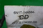 Проводка двери задней левой (мех.стеклоподъёмник) (6N1T14A584CD) для Ford Fusion с 2002г