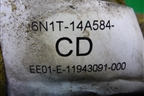 Проводка двери задней правой (мех.стеклоподъемник) (6N1T14A584CD) для Ford Fusion с 2002г