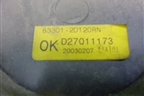Обшивка двери задней левой под электрику (833012D120RN) для Hyundai Elantra 3 (XD) с 2000-2010г