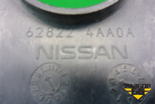 Дефлектор радиатора правый (928224AA0A) для Nissan Almera G15 с 2012г