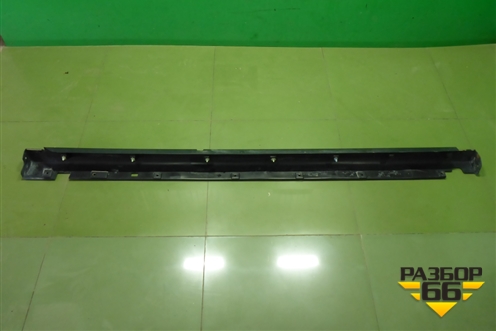 Накладка на порог наружная левая (768514AA0A) для Nissan Almera G15 с 2012г