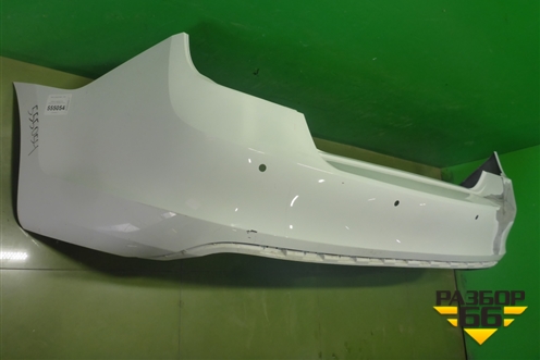 Бампер задний (под парктроник) (60U807421B) для Skoda Rapid с 2013г (Рапид)