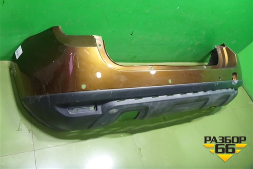 Бампер задний (до 2015г под парктроник) (850225291R) для Renault Duster I с 2010-2021г