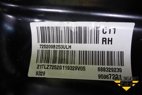 Сиденья комплект (с подогревом и AIR BAG седан) для Chevrolet Cruze c 2009-2015г