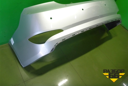 Бампер задний (после 2014г седан под парктроник) (866114L500) для Hyundai Solaris с 2010-2016г