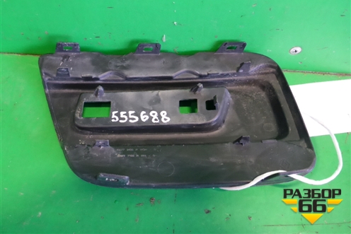 Накладка заднего бампера левая (StepWay) (850772430R) для Renault Sandero с 2013-2022г