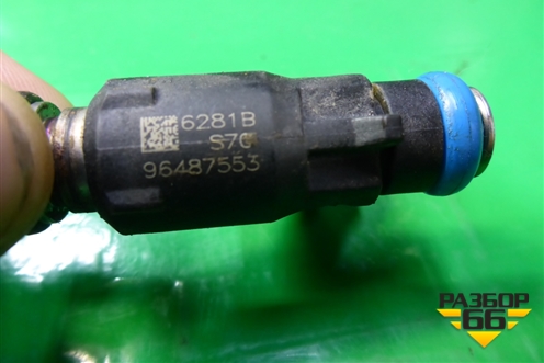 Форсунка инжекторная электрическая (1.6л F16D3) (96487553) для Chevrolet Cruze c 2009-2015г